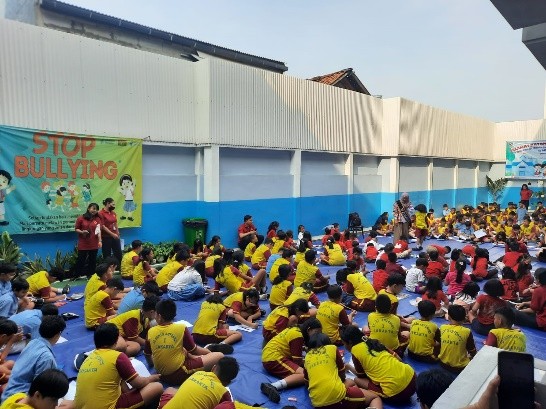 CERIA, Cerita Literasi Anak : Teman Baik Untuk Semua (Sosialisasi Anti-Bullying) Bersama Duta Baca Jakarta Timur